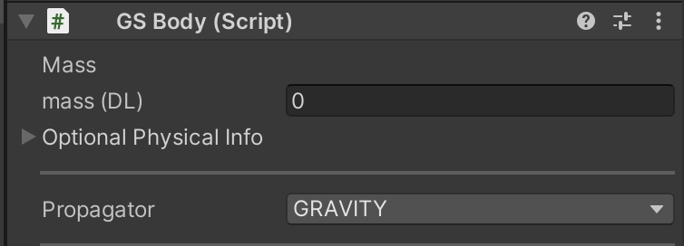 Scene Components — Gravity Engine 2 v6.0